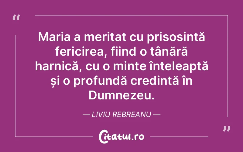 Citat Liviu Rebreanu - citate crestine