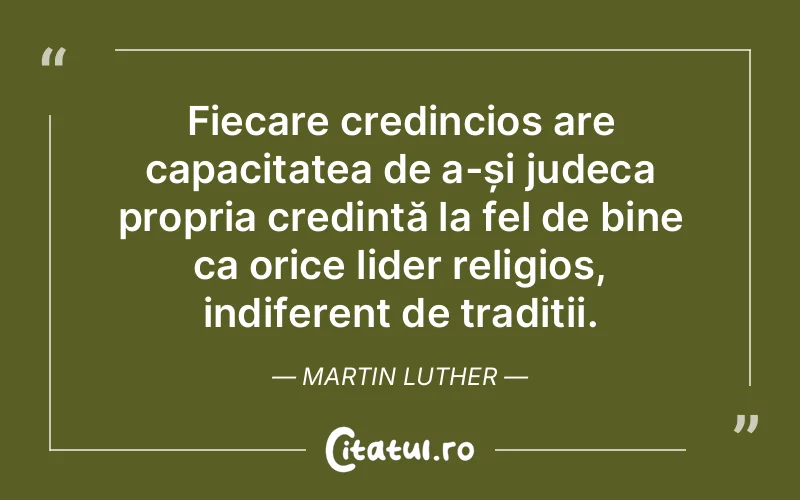 Citat Martin Luther - citate crestine
