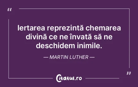 Iertarea reprezintă chemarea divină ce... Iertarea reprezintă chemarea divină ce...