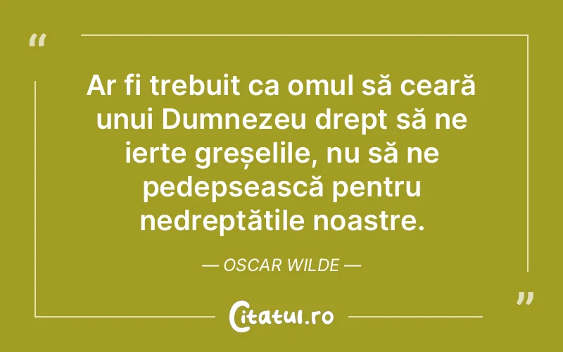 Citat Oscar Wilde - citate crestine