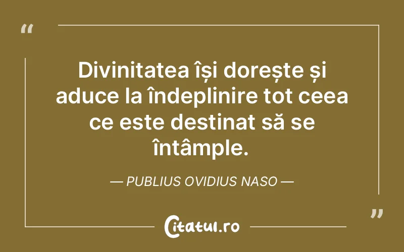Citat Publius Ovidius Naso - citate crestine