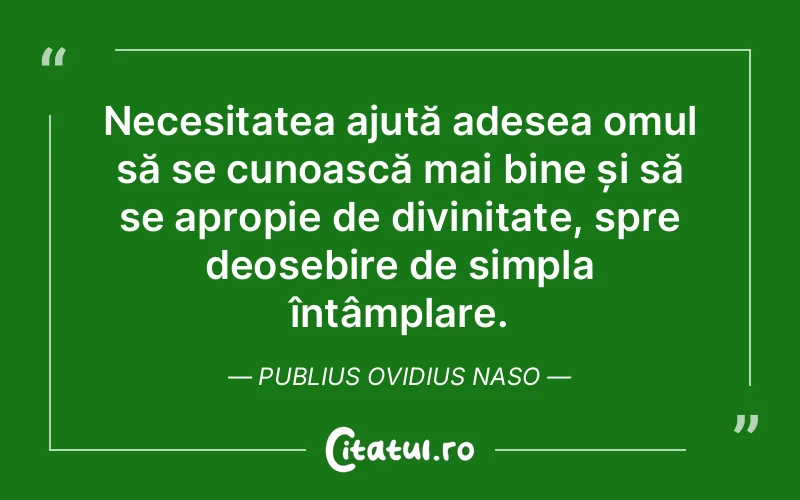 Citat Publius Ovidius Naso - citate crestine