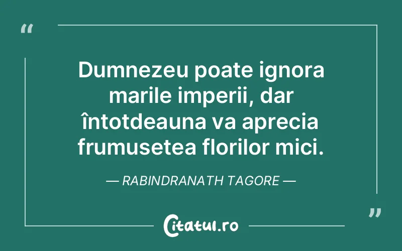 Citat Rabindranath Tagore - citate crestine