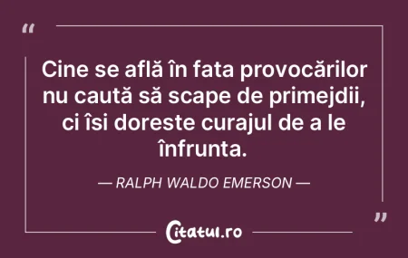 Cine se află în fața provocărilor nu... Cine se află în fața provocărilor nu...