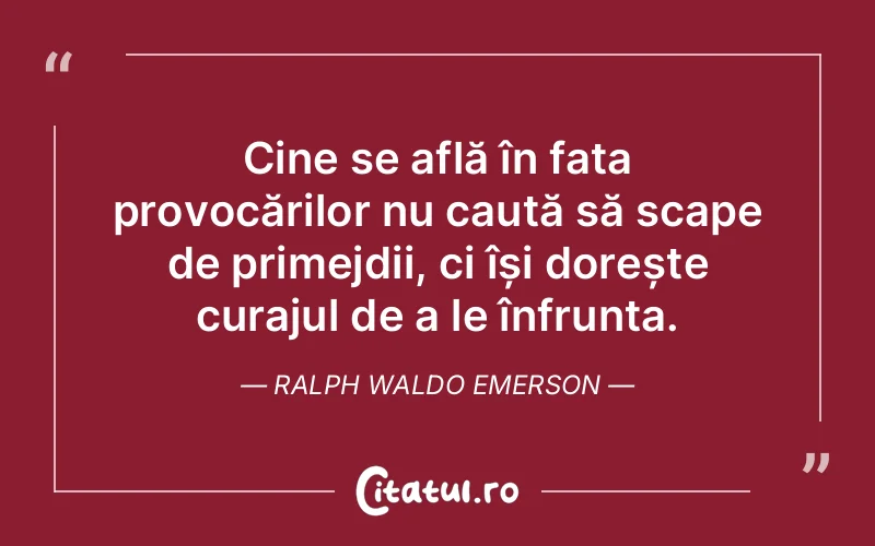 Citat Ralph Waldo Emerson - citate crestine