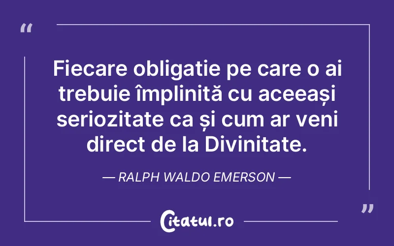 Citat Ralph Waldo Emerson - citate crestine