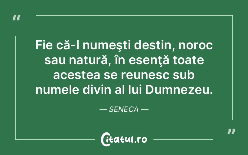 Citat Seneca - citate crestine