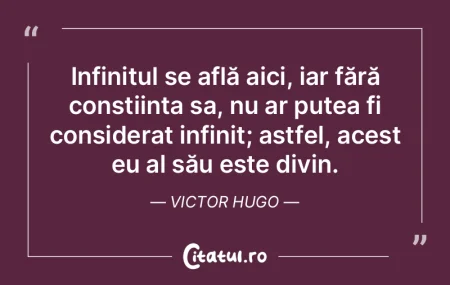Infinitul se află aici, iar fără conÈ... Infinitul se află aici, iar fără conÈ...
