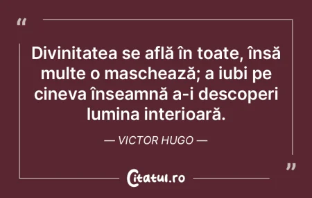 Divinitatea se află în toate, însă m... Divinitatea se află în toate, însă m...