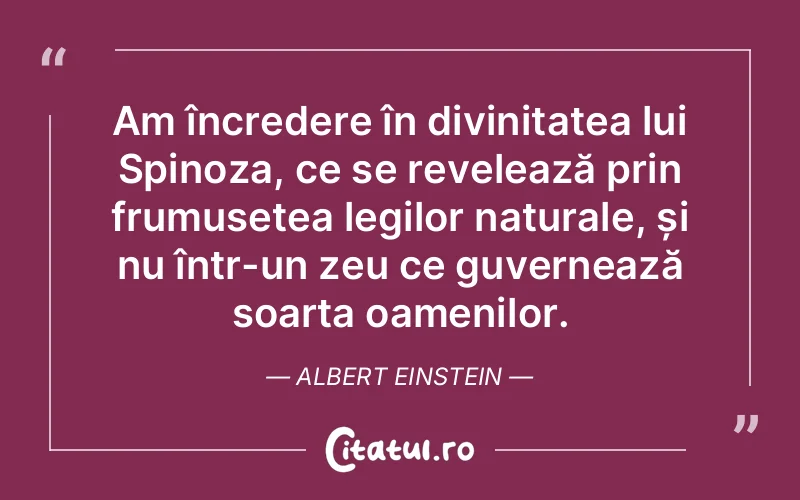 Citat Albert Einstein - citate crestine