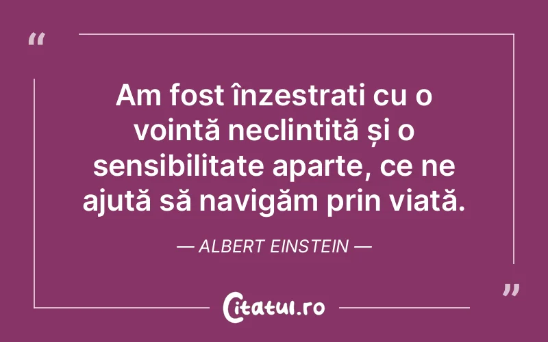 Citat Albert Einstein - citate crestine