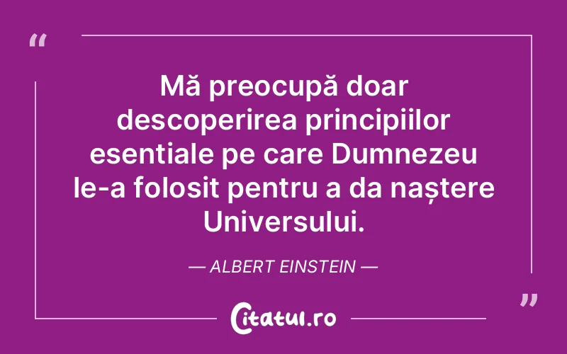 Citat Albert Einstein - citate crestine