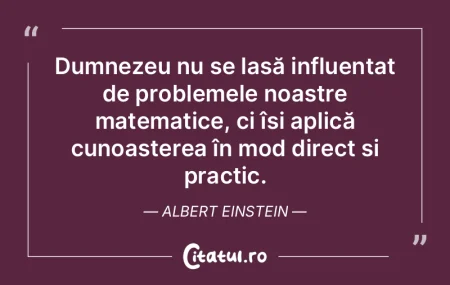 Dumnezeu nu se lasă influențat de prob... Dumnezeu nu se lasă influențat de prob...