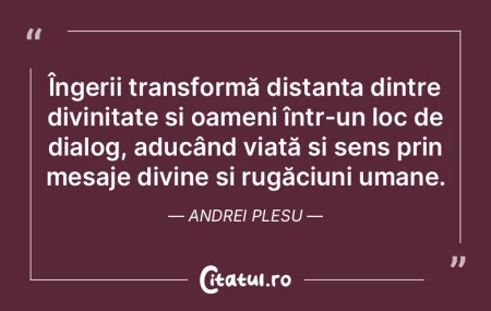 Îngerii transformă distanța dintre di... Îngerii transformă distanța dintre di...