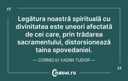 Legătura noastră spirituală cu divini...