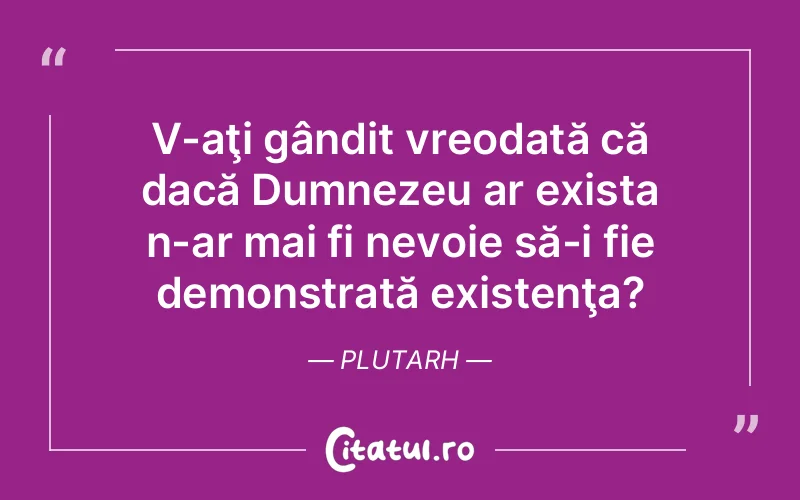 Citat Plutarh - citate crestine