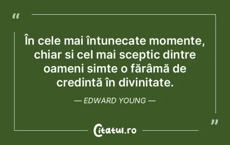În cele mai întunecate momente, chiar ... În cele mai întunecate momente, chiar ...