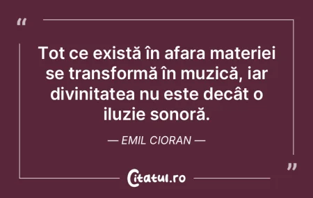 Tot ce există în afara materiei se tra... Tot ce există în afara materiei se tra...