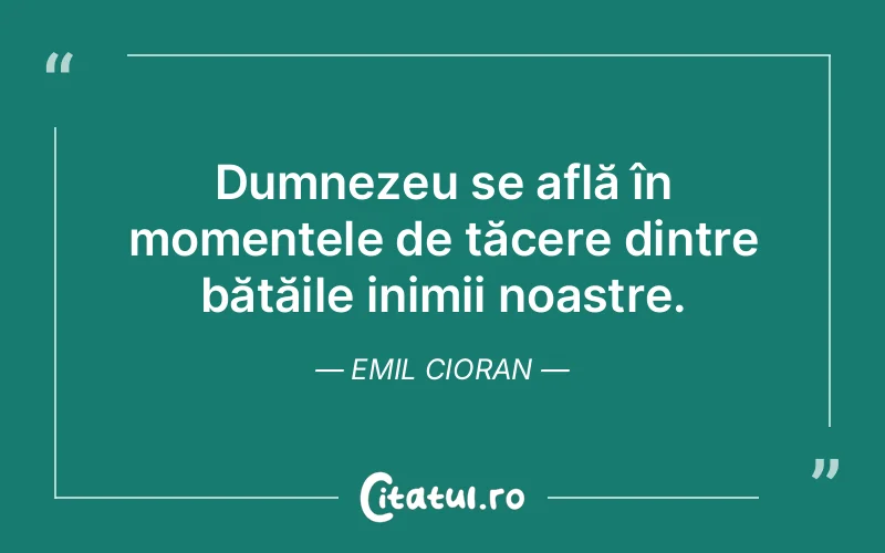Citat Emil Cioran - citate crestine