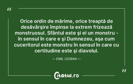 Orice ordin de mărime, orice treaptă d... Orice ordin de mărime, orice treaptă d...