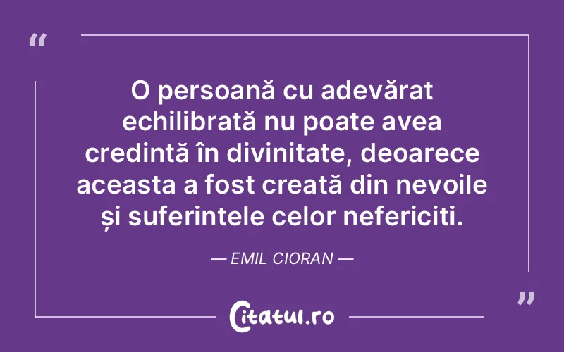 Citat Emil Cioran - citate crestine