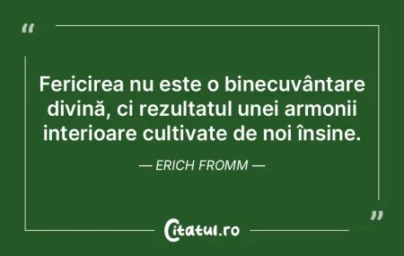 Fericirea nu este o binecuvântare divin... Fericirea nu este o binecuvântare divin...