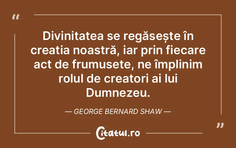 Citat George Bernard Shaw - citate crestine