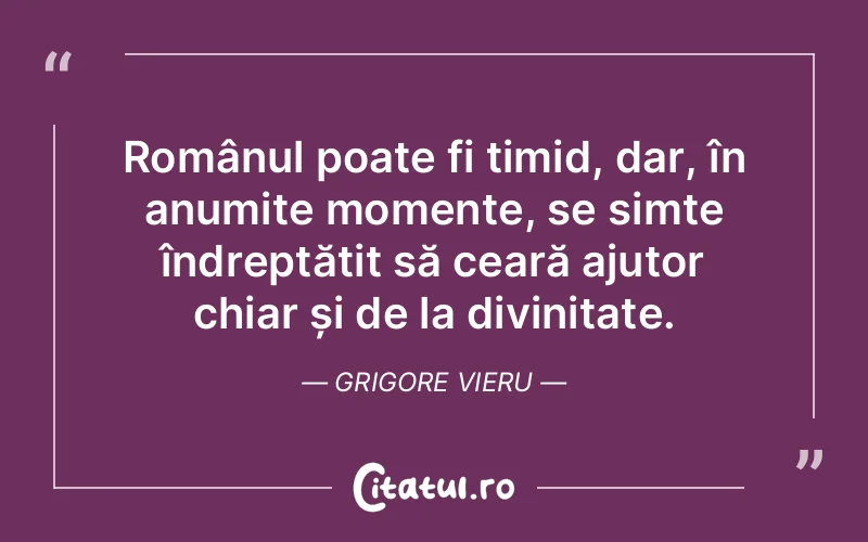 Citat Grigore Vieru - citate crestine