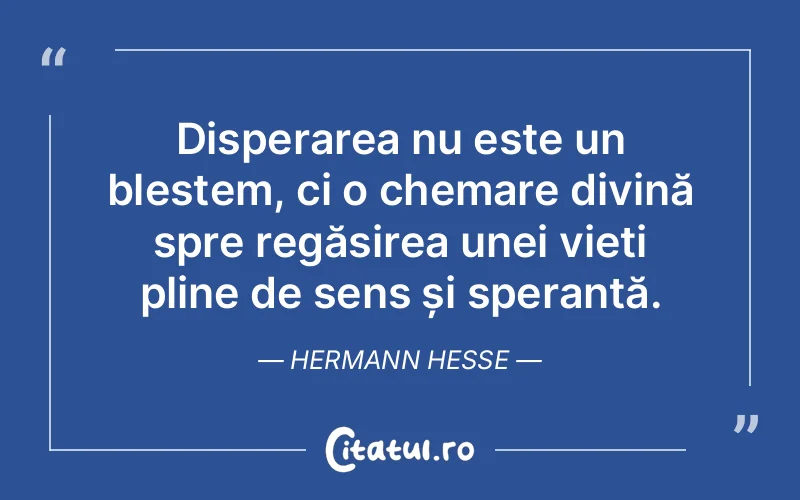 Citat Hermann Hesse - citate crestine