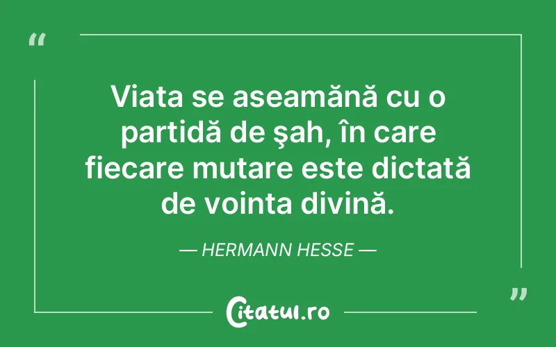 Citat Hermann Hesse - citate crestine