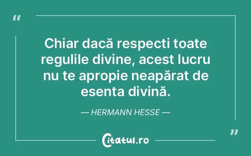 Citat Hermann Hesse - citate crestine