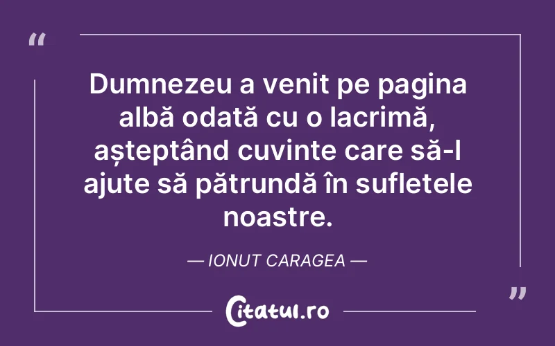Citat Ionut Caragea - citate crestine