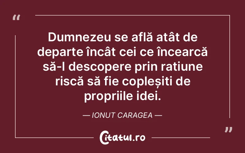 Citat Ionut Caragea - citate crestine