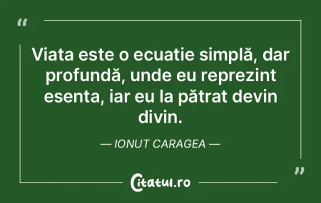 Viața este o ecuație simplă, dar prof... Viața este o ecuație simplă, dar prof...