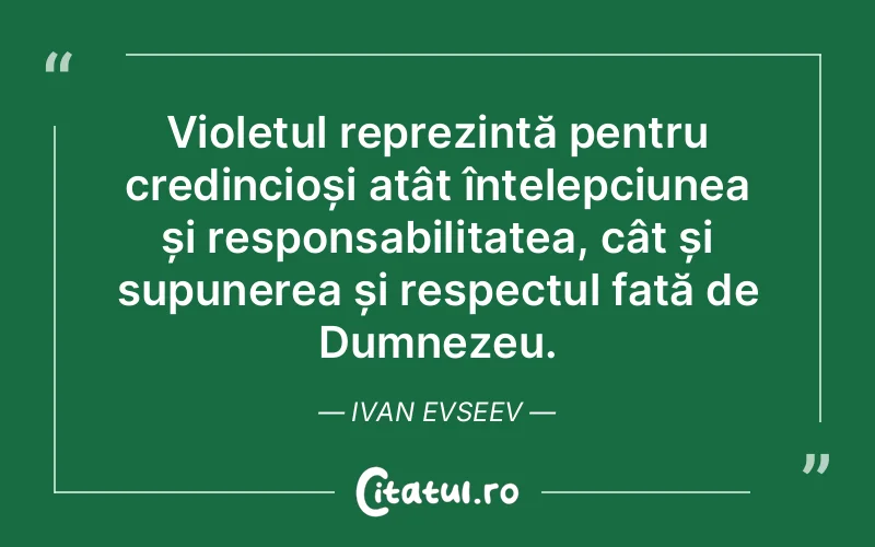 Citat Ivan Evseev - citate crestine