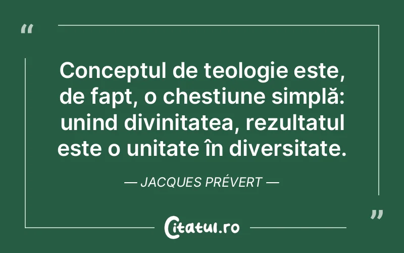 Citat Jacques Prévert - citate crestine
