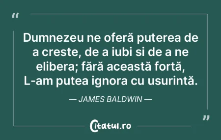 Dumnezeu ne oferă puterea de a crește,... Dumnezeu ne oferă puterea de a crește,...
