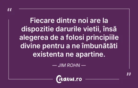 Fiecare dintre noi are la dispoziție da... Fiecare dintre noi are la dispoziție da...