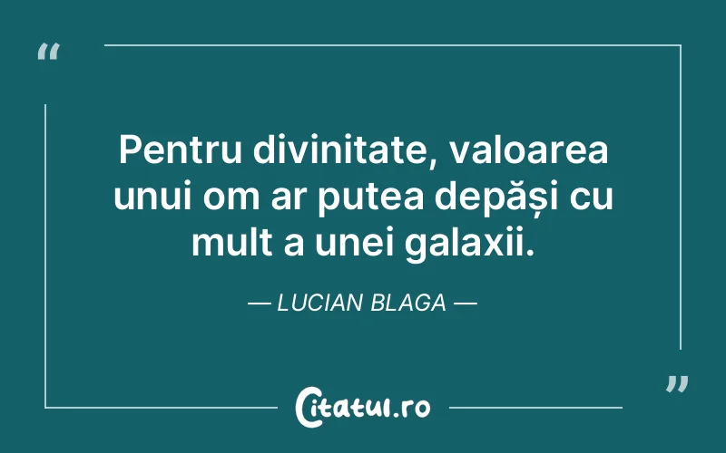 Citat Lucian Blaga - citate crestine