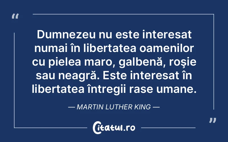 Citat Martin Luther King - citate crestine
