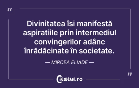 Divinitatea își manifestă aspirațiil... Divinitatea își manifestă aspirațiil...