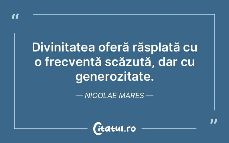 Citat Nicolae Mares - citate crestine