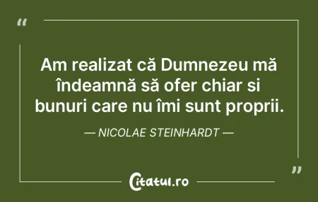 Am realizat că Dumnezeu mă îndeamnă ... Am realizat că Dumnezeu mă îndeamnă ...
