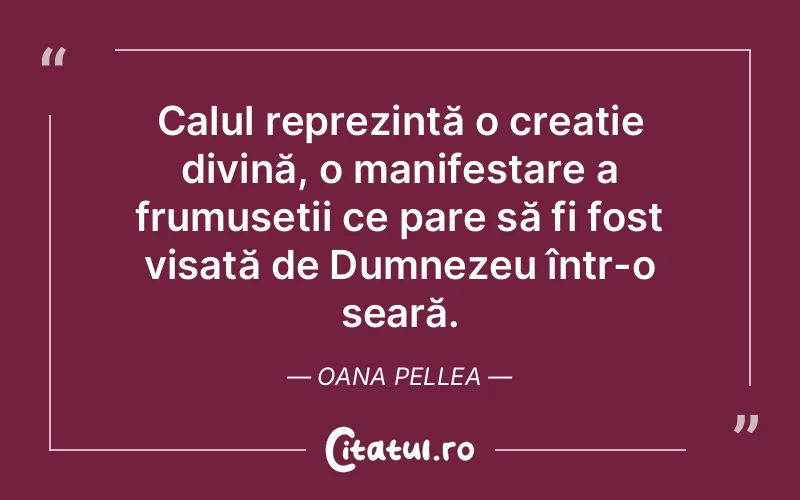 Citat Oana Pellea - citate crestine