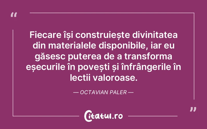 Citat Octavian Paler - citate crestine