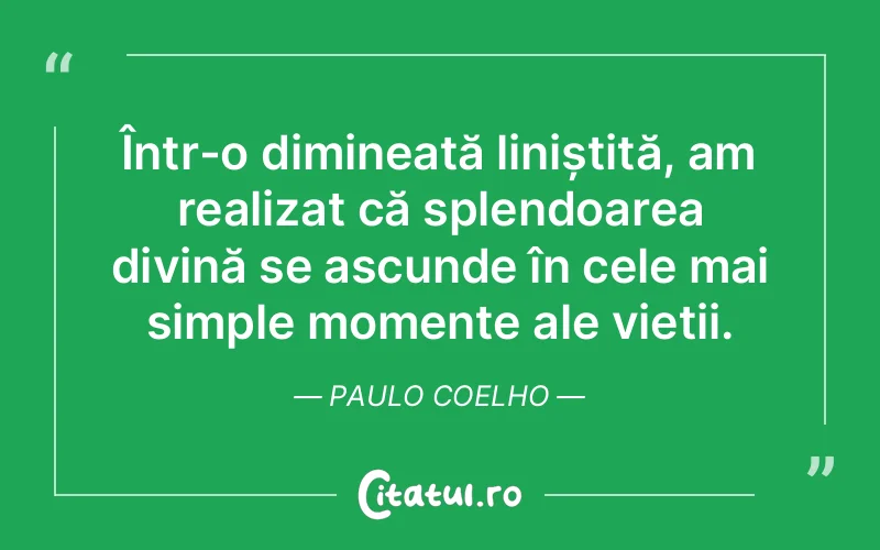 Citat Paulo Coelho - citate crestine