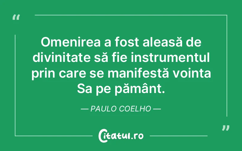 Citat Paulo Coelho - citate crestine