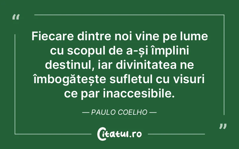 Citat Paulo Coelho - citate crestine