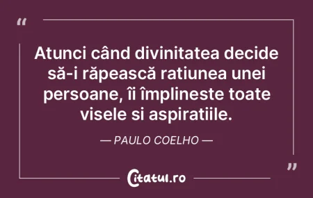 Atunci când divinitatea decide să-i rÄ... Atunci când divinitatea decide să-i rÄ...
