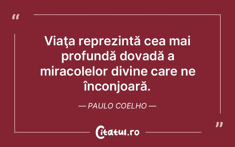 Citat Paulo Coelho - citate crestine